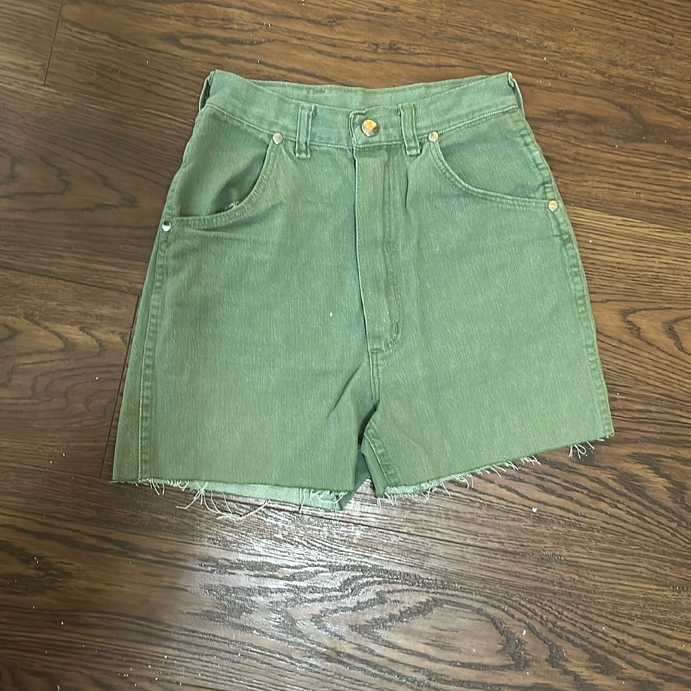 VINTAGE wrangler cutoffs